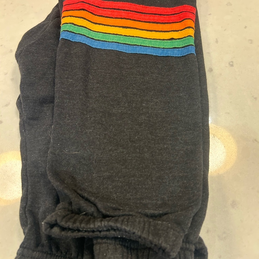 AVIATOR NATION WOMENS SMALL SWEATPANTS GREY